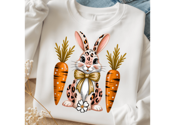 Download Cute Easter Digital Illustration T-Shirt - Digital illustration Collection
