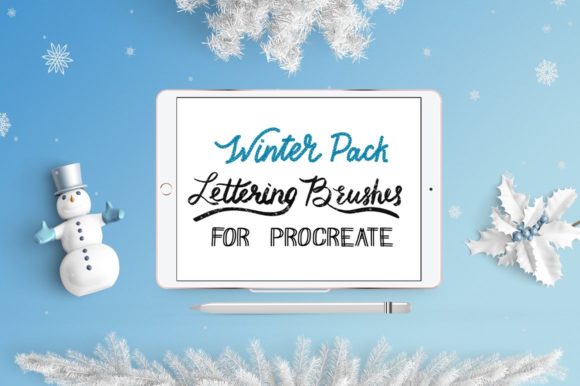 Download Procreate Lettering Brushes | Pack - Procreate lettering Collection
