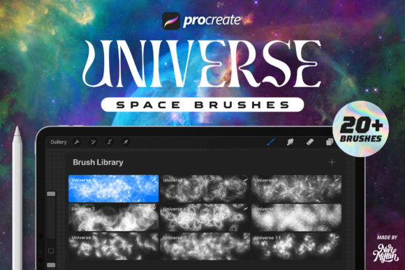 Download Procreate Universe Brushes - Universe brush Collection